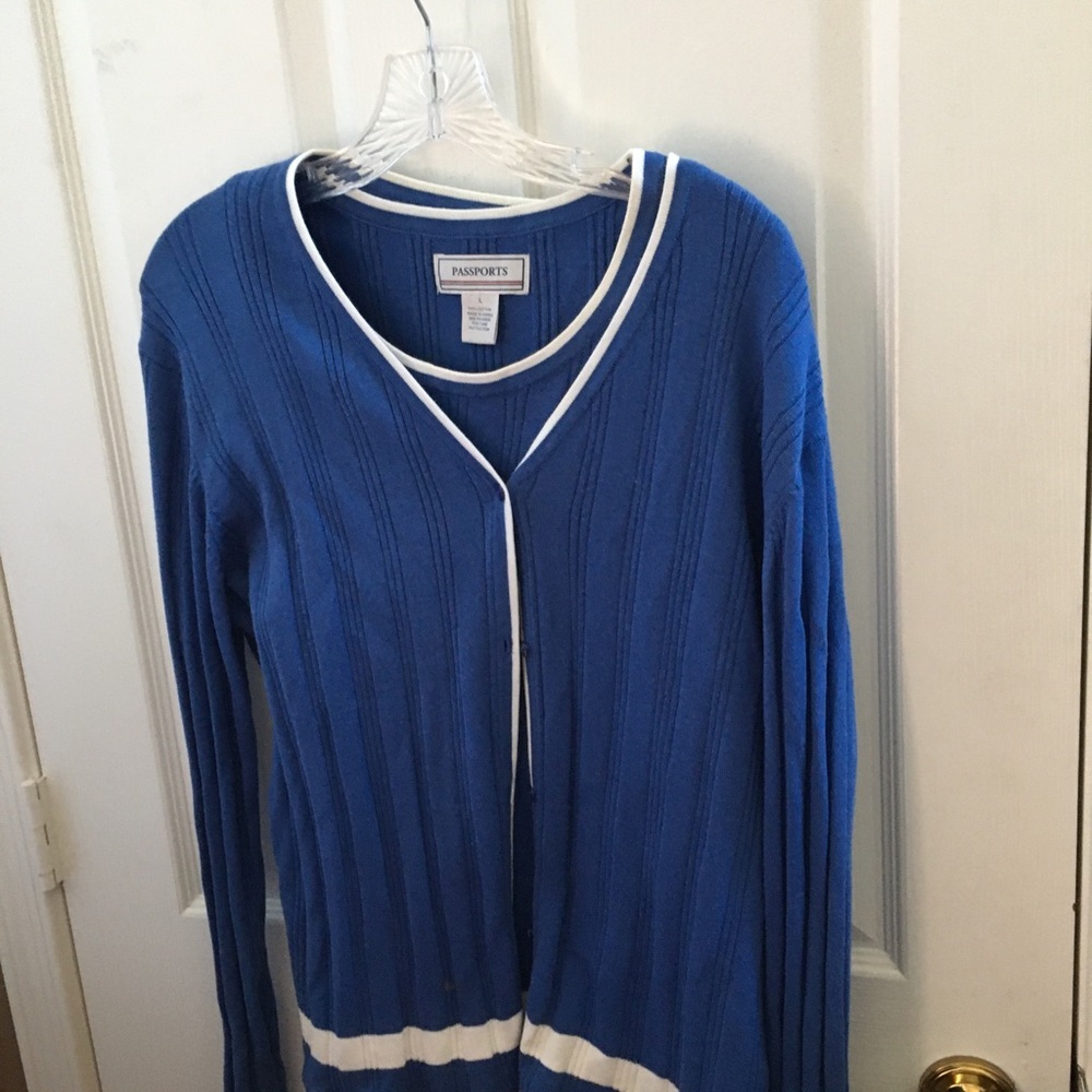 FINAL MARKDOWN Ladies passports two piece set large